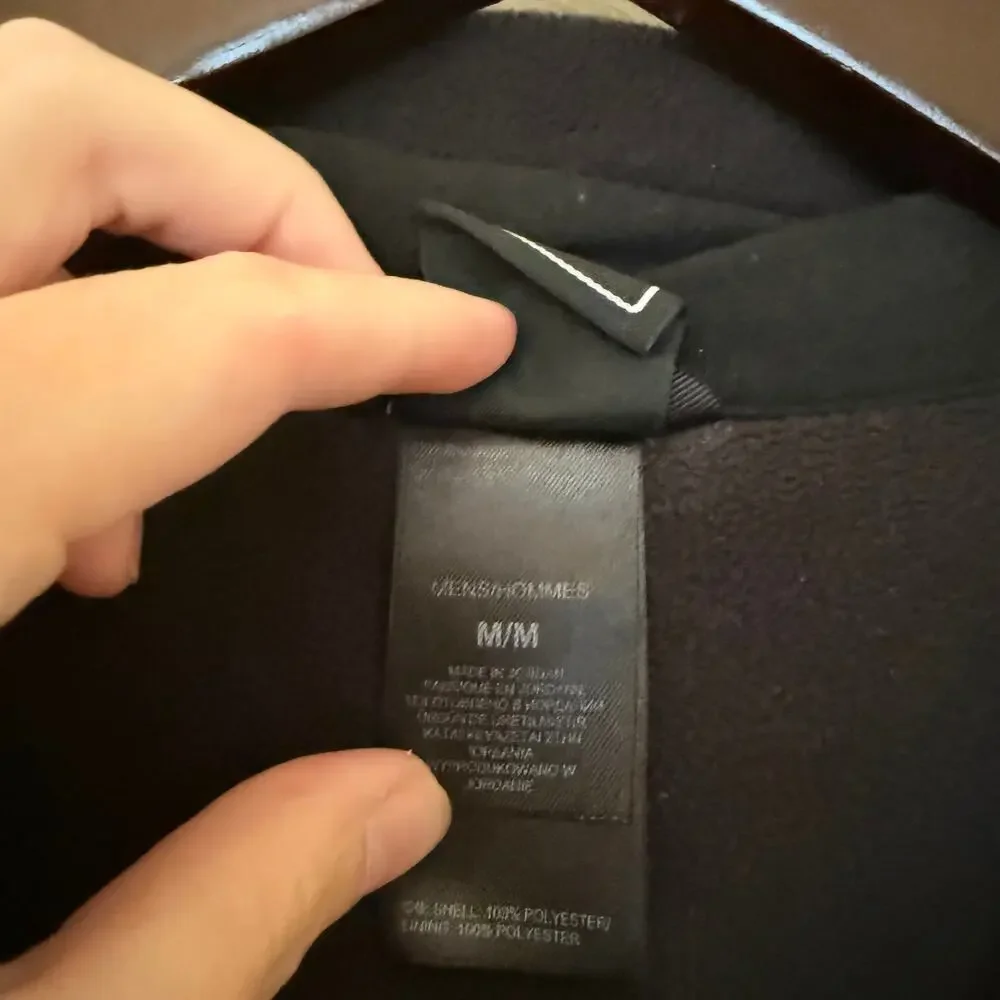 The North Face Windwall Black Full Zip Jacket